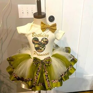 Birthday Tutu Set for Girls